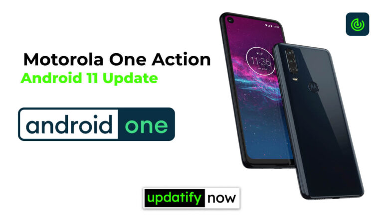 Motorola One Action Android 11 Update [Update: Arrives in Brazil]