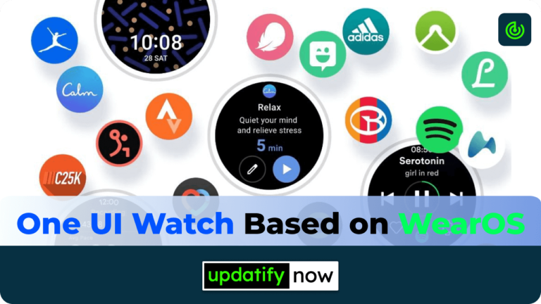 Samsung One UI Watch UX based on Wear OS unveiled at the MWC 2021