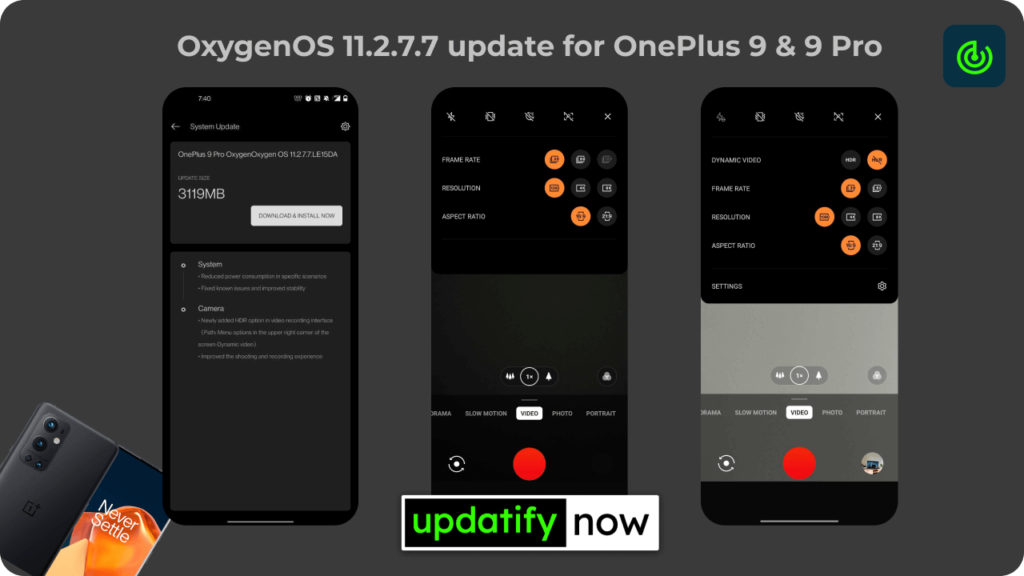 OxygenOS 11.2.7.7 update