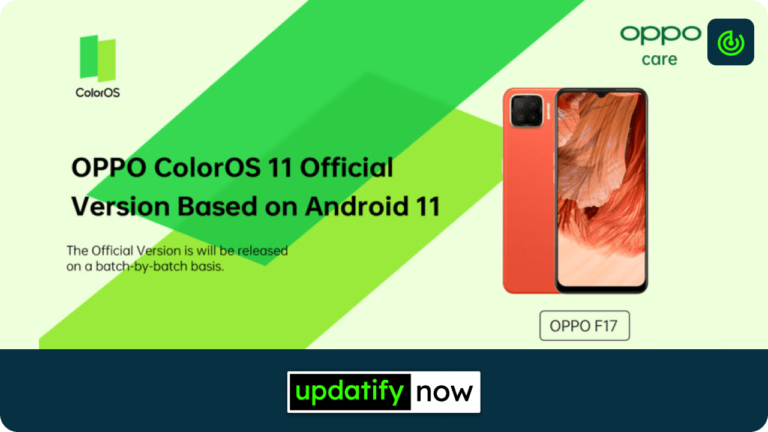 Oppo F17 Android 11 based ColorOS 11 stable update released