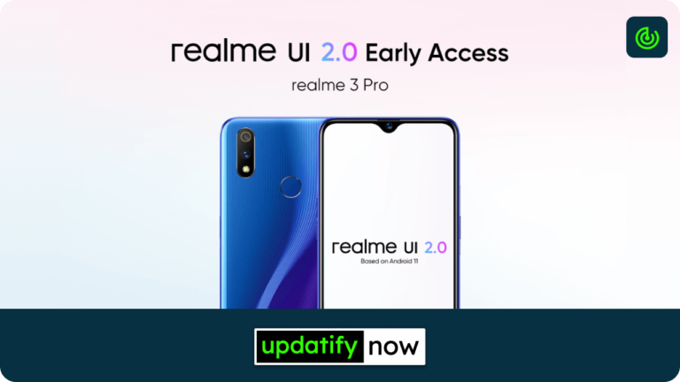 Realme 3 Pro Android 11 Stable Update – Trial Version & Patch for Early Access Users