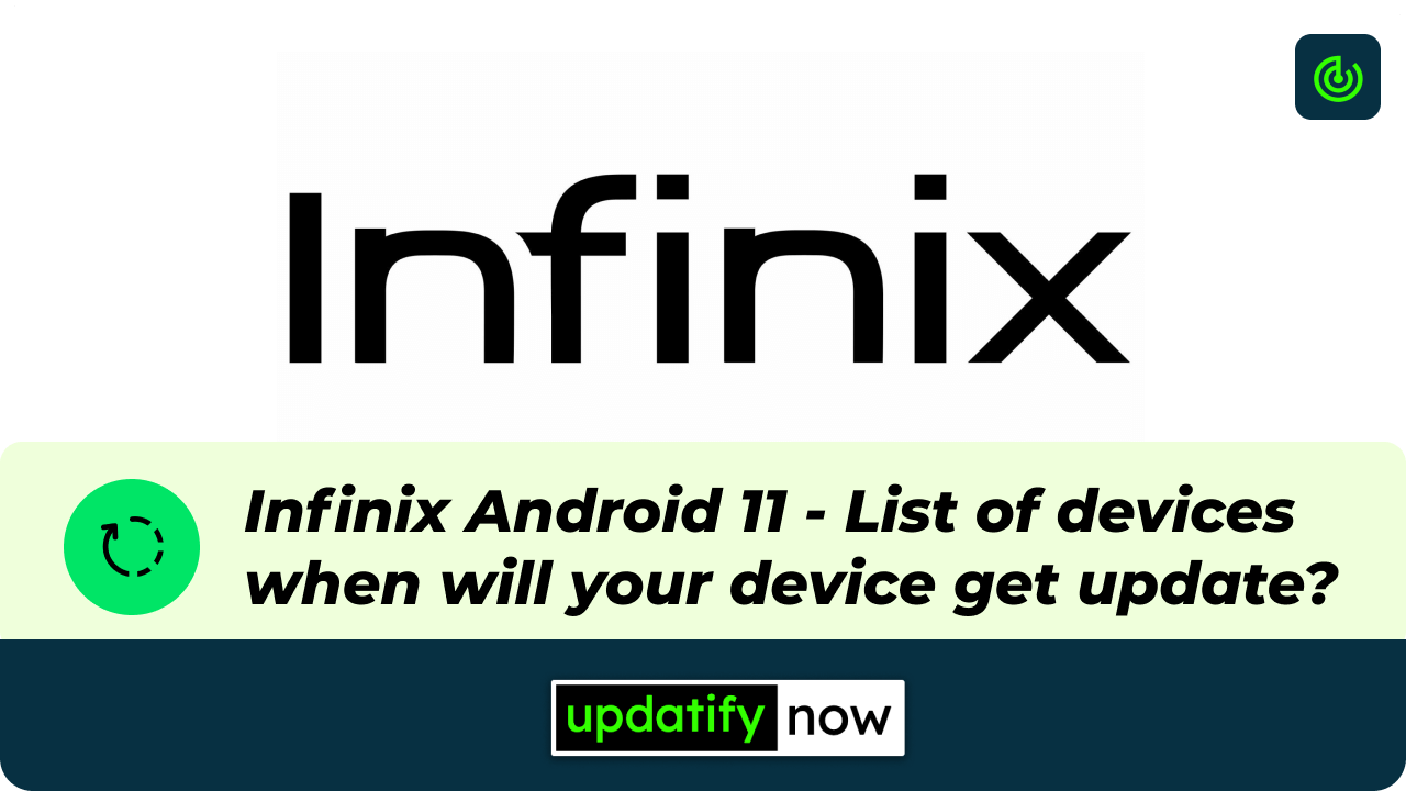 Infinix Android 11