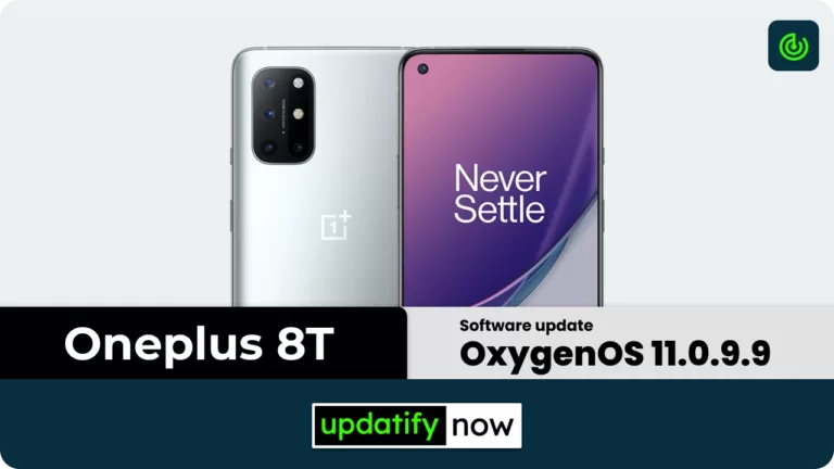 OnePlus 8T OxygenOS 11.0.9.9: Software update for Europe and North America variants
