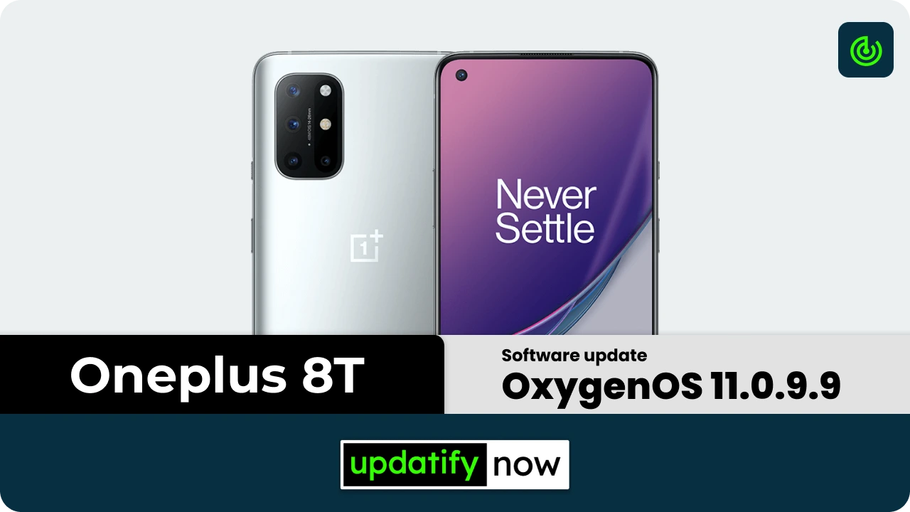 Oneplus 8T - OxygenOS 11.0.9.9
