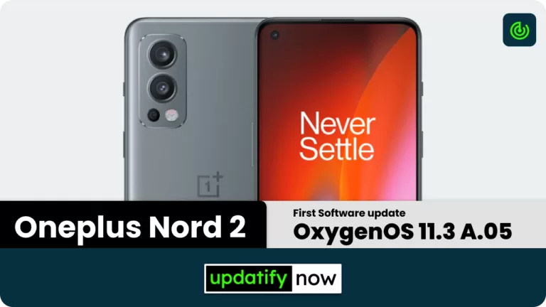 OnePlus Nord 2 OxygenOS Update: Its first Software update with OxygenOS 11.3 A.05 [Download link inside]