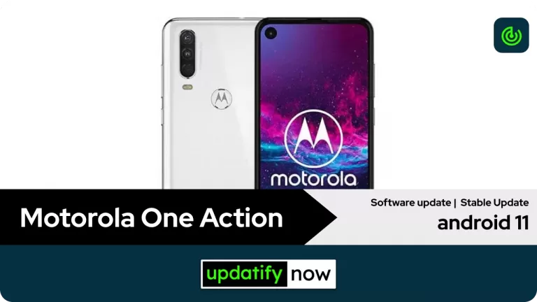 Motorola One Action Android 11 in Brazil [Other regions to follow soon]