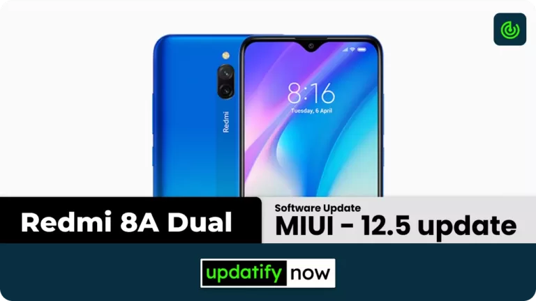 Xiaomi Redmi 8A Dual MIUI 12.5 update released in India; Great for budget users.