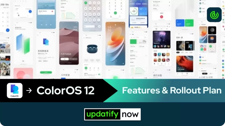 ColorOS 12 Features & Rollout Plan | Great list of devices eligible