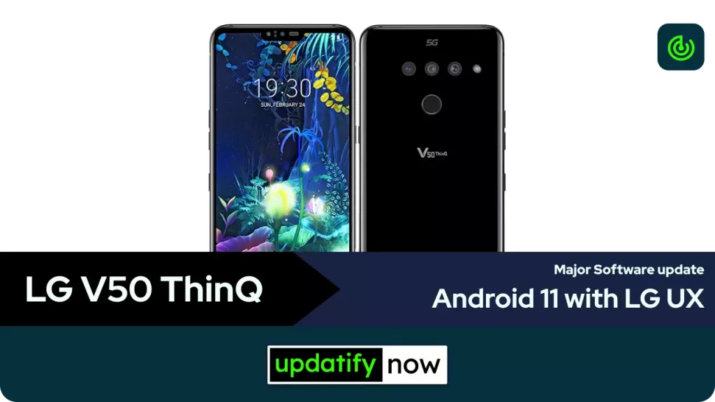 LG V50 ThinQ Android 11 with LG UX