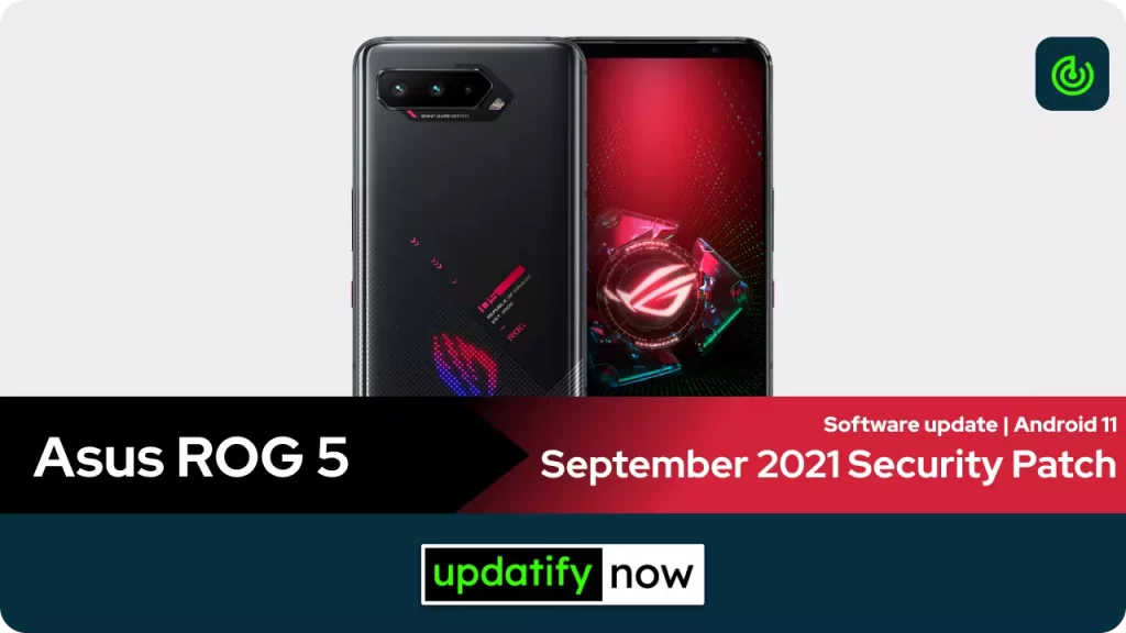 Asus ROG 5 September 2021 Security Patch