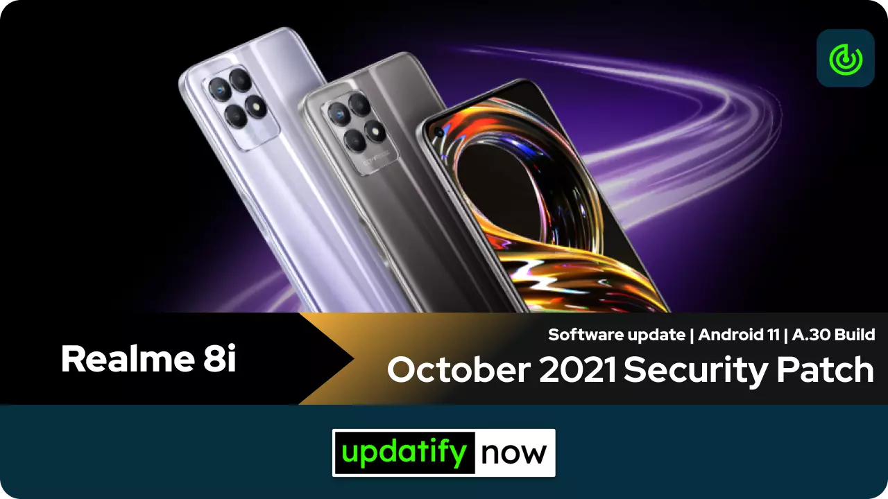 Realme 8i October 2021 Security Patch with A.30 Build
