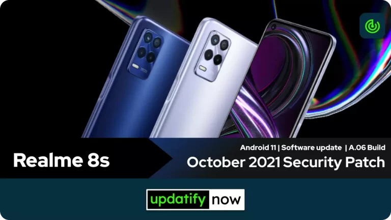 Realme 8s: October 2021 Security Patch