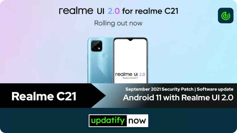 Realme C21: Android 11 update with Realme UI 2.0