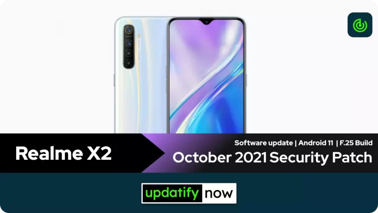 Realme X2: October 2021 Security Patch