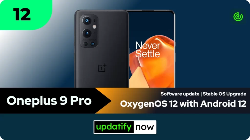 Oneplus 9 Pro OxygenOS 12 with Android 12