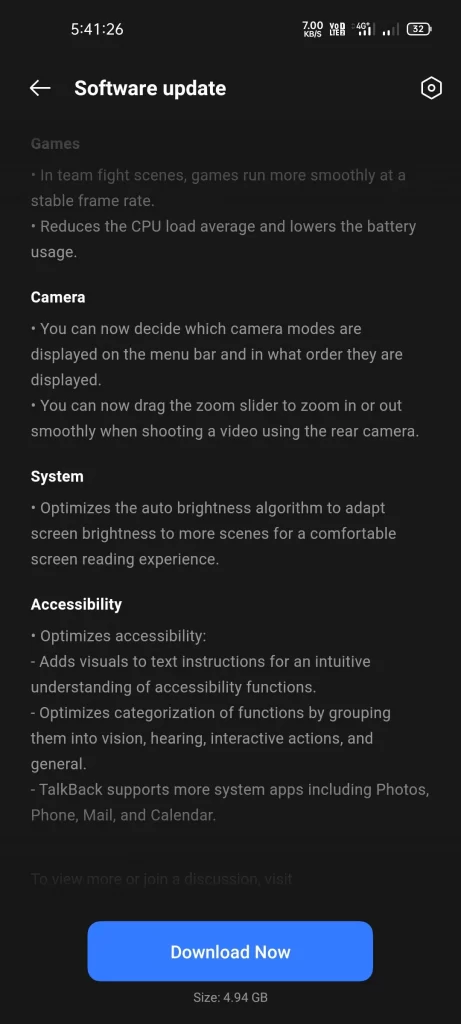 Realme GT NEO 2 Realme UI 3.0 with Android 12 - 4