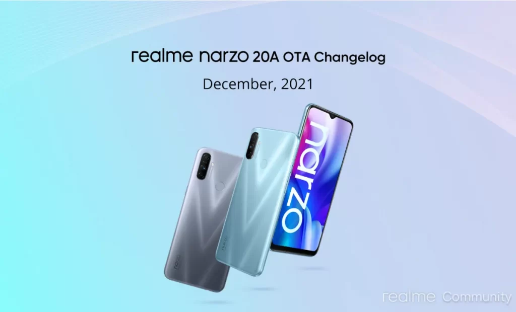 Realme Narzo 20A December 2021 Security Patch