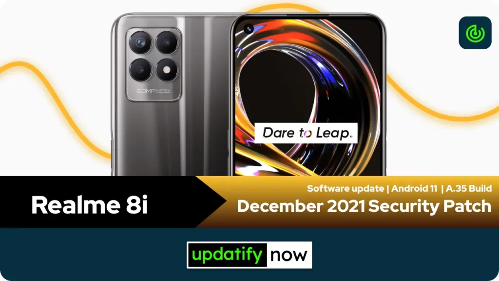 Realme 8i December 2021 Security Patch with A.35 Build