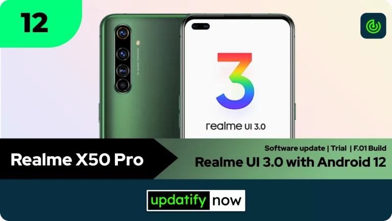 Realme X50 Pro: Realme UI 3.0 with Android 12 – Early Access Open Beta Program