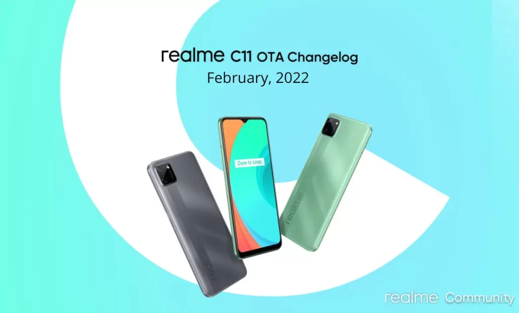 Realme C11 February 2022 Security Patch