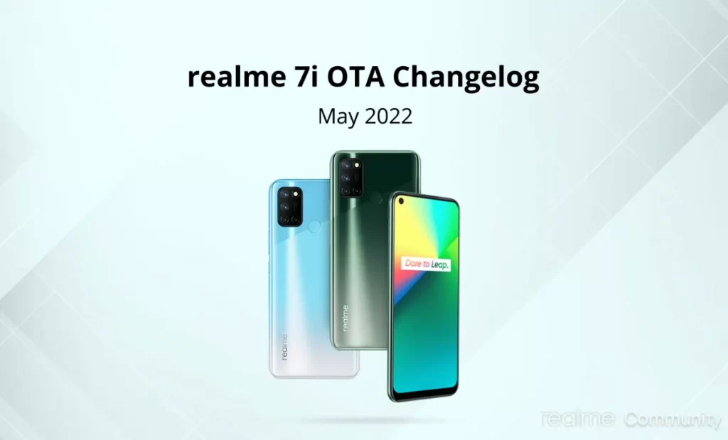 Realme 7i May 2022 Security Patch