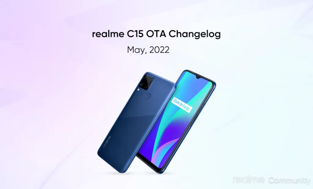 Realme C15 May 2022 Security Patch