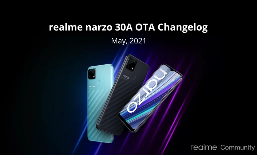 Realme Narzo 30A May 2022 Security Patch