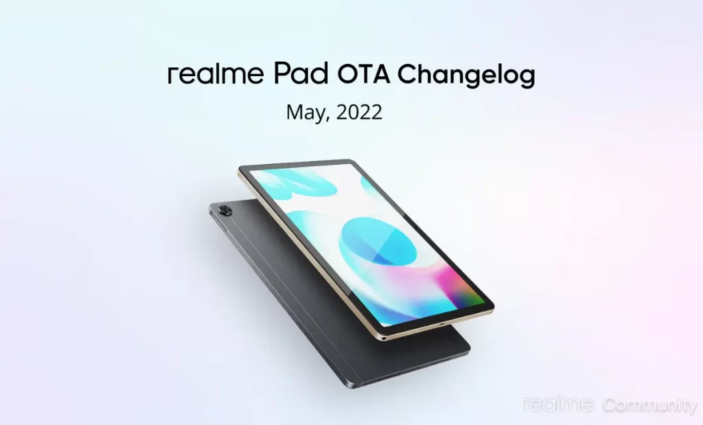 Realme Pad May 2022 Security Patch