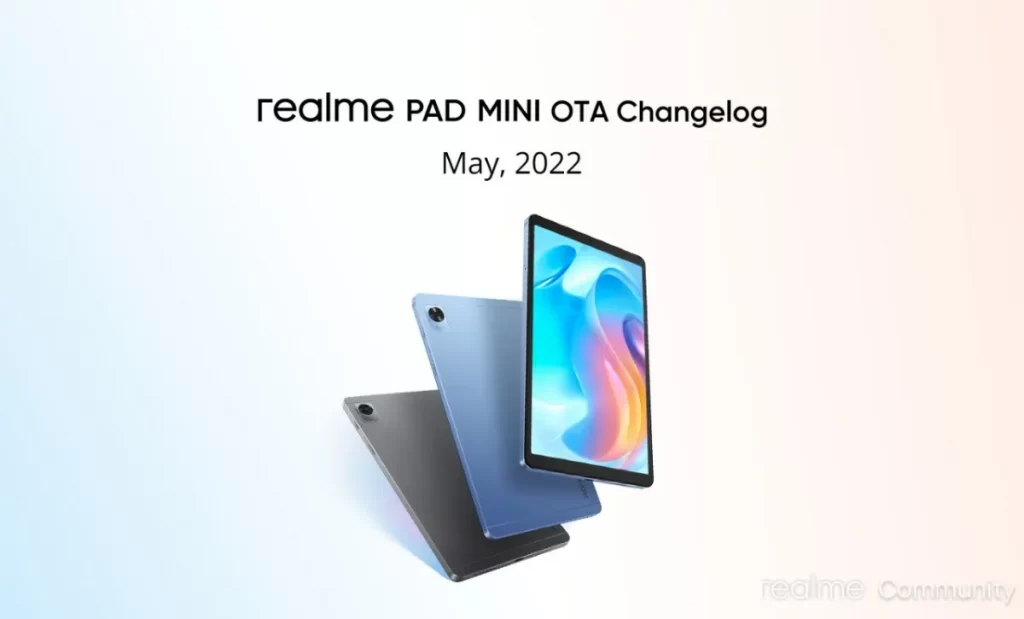 Realme Pad Mini May 2022 Security Patch
