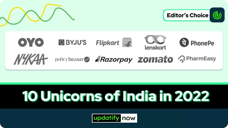 Top 10 Unicorns of India in 2022