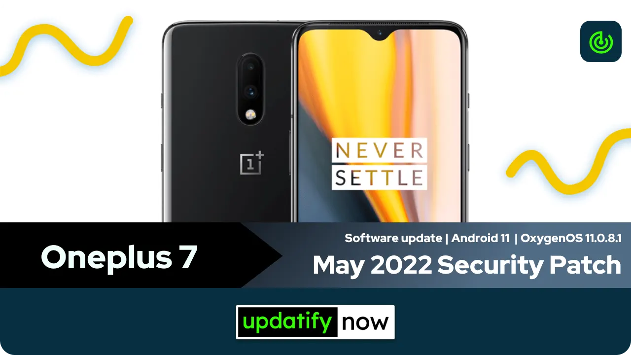 Oneplus 7 May 2022 Security Patch with OxygenOS 11.0.8.1