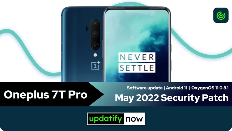Oneplus 7T Pro: May 2022 Security Patch [IN/EU/NA]