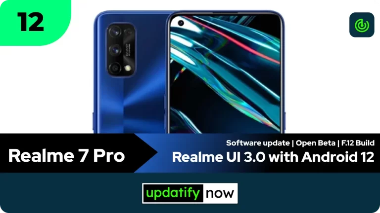 Realme 7 Pro: Realme UI 3.0 – Open Beta Application Open
