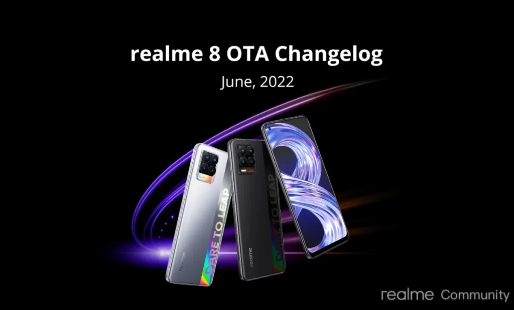 Realme 8 June 2022 OTA Update