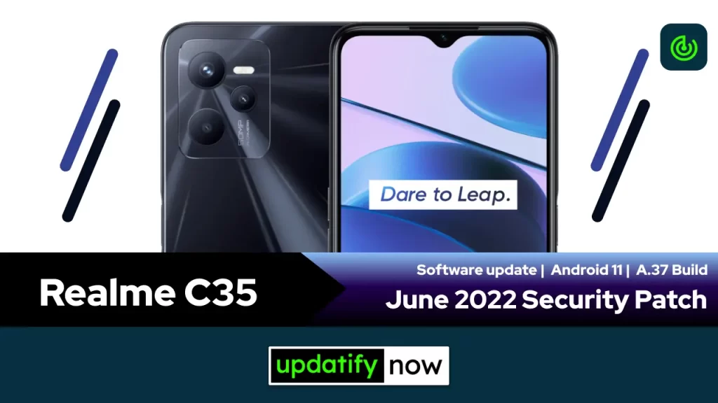 Realme C35 June 2022 Security Patch with A.37 Build