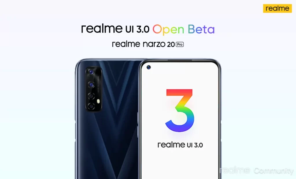 Realme Narzo 20 Pro Realme UI 3.0 - Open Bet
