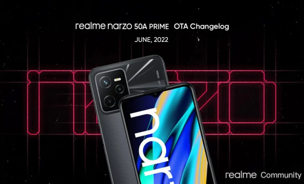 Realme Narzo 50A Prime May 2022 Security Patch