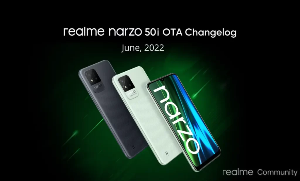Realme Narzo 50i June 2022 Security Patch