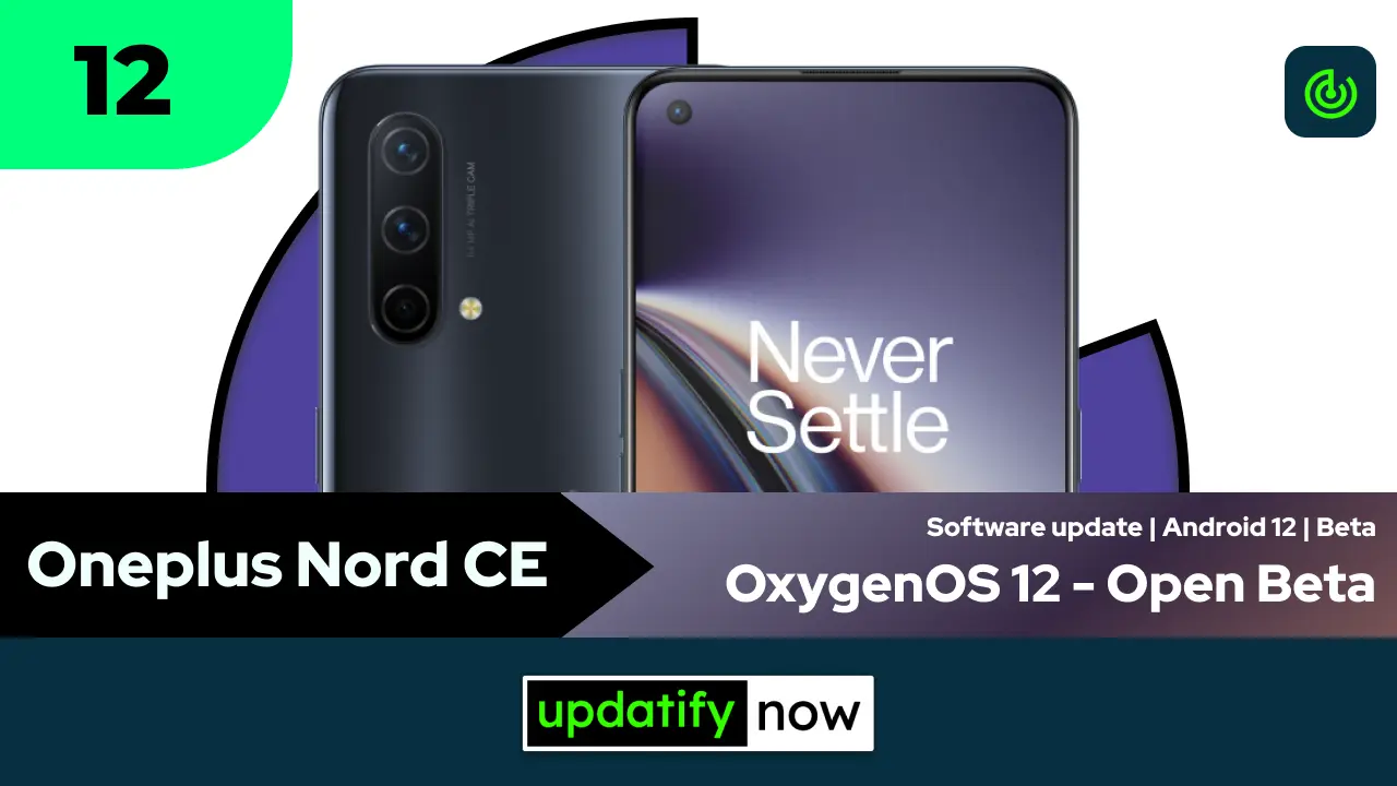 Oneplus Nord CE OxygenOS 12 with Android 12 - Open Beta