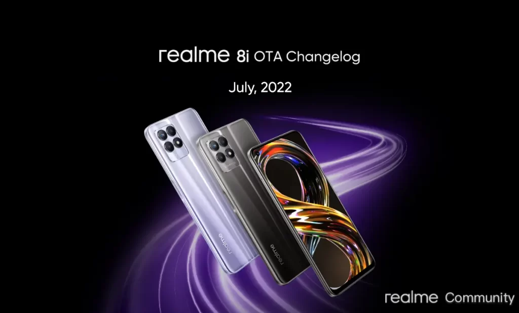 Realme 8i July 2022 OTA Update
