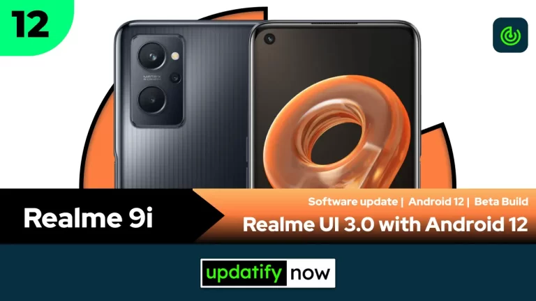 Realme 9i: Realme UI 3.0 with Android 12 – Open Beta￼