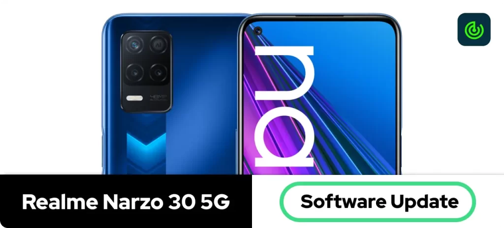 Realme Narzo 30 5G Software Update